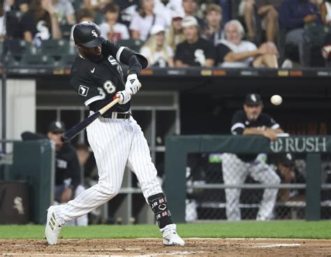 With 30+ home runs and doubles, Chicago White Sox center fielder Luis Robert Jr. keeps building on career highs